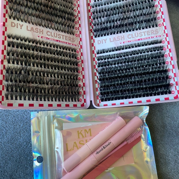 Other - DIY Lash Extension Kit - 4 Styles Mega Pack (8-16mm) with Bond, Seal & Tweezers